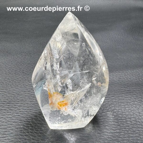 Flamme en Cristal de Roche (réf git10) – Image 5