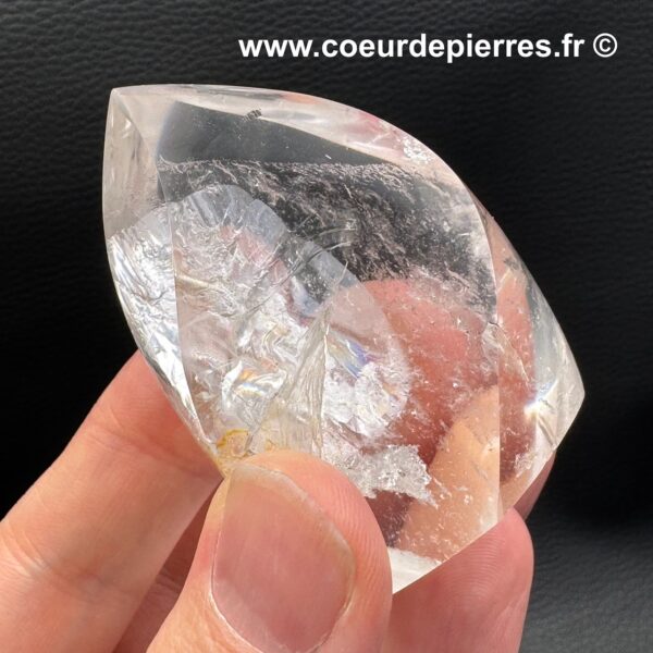 Flamme en Cristal de Roche (réf git10) – Image 6