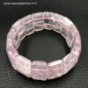 Bracelet Quartz Rose "Plaquettes" (réf bqr4) – Image 4