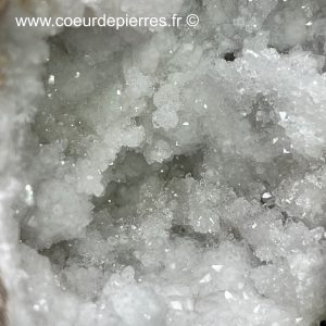 Géode cristal de roche de 1,039kg (réf gcr18)