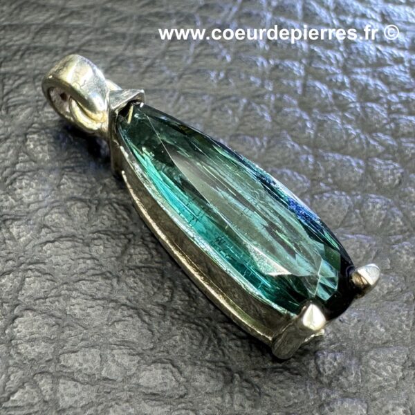 Pendentif en Tourmaline Bleue du Brésil (réf pti3) – Image 2