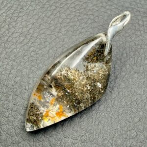 Pendentif en Quartz Lodolite