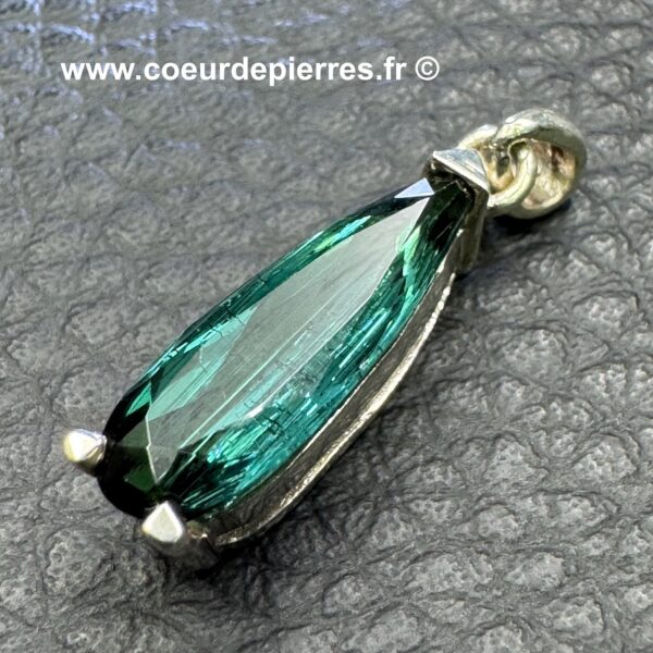 Pendentif en Tourmaline Bleue du Brésil (réf pti3) – Image 4