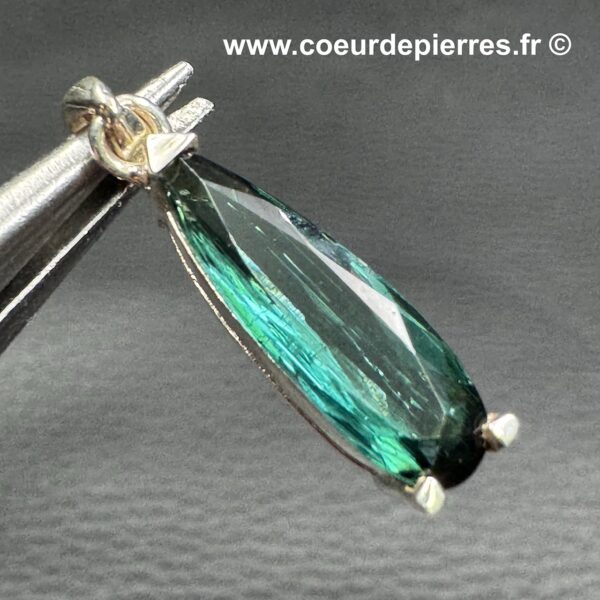 Pendentif en Tourmaline Bleue du Brésil (réf pti3) – Image 6