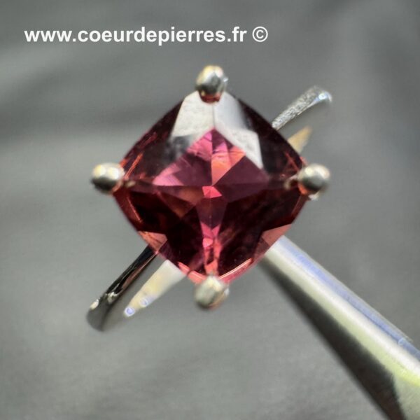 Bague en Tourmaline Rose "taille 53" (réf bat24) – Image 2