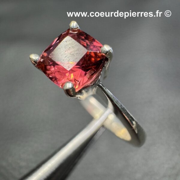 Bague en Tourmaline Rose "taille 53" (réf bat24) – Image 3