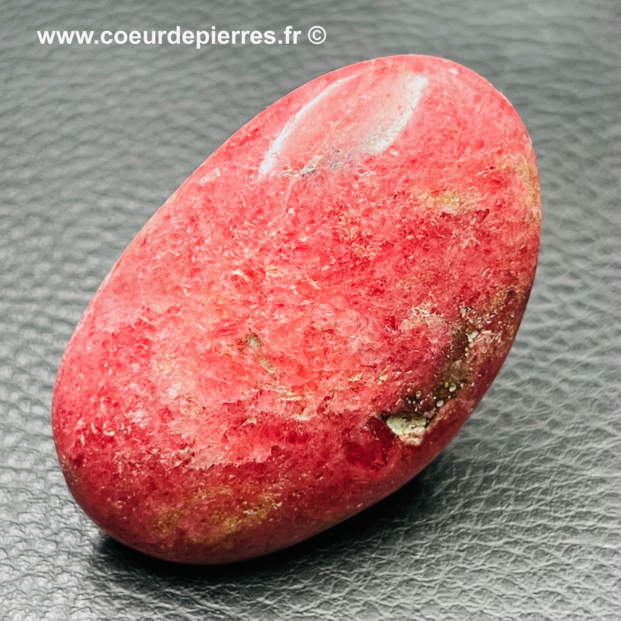 Galet de rhodonite « Extra » de Madagascar (réf gr5)