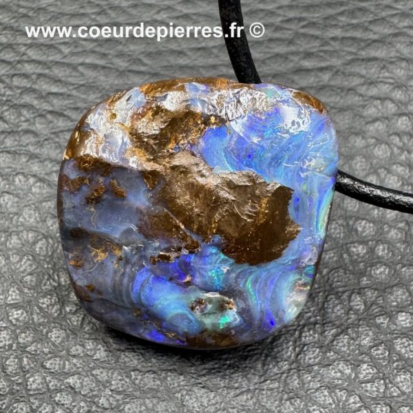 Pendentif en Opale Boulder d’Australie (réf po22) – Image 2