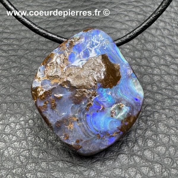 Pendentif en Opale Boulder d’Australie (réf po22) – Image 3
