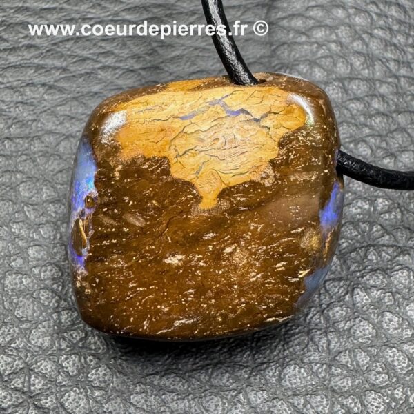 Pendentif en Opale Boulder d’Australie (réf po22) – Image 4