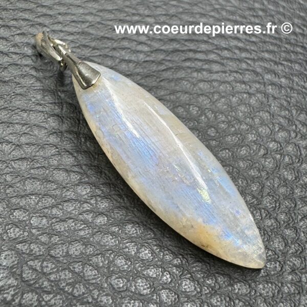 Pendentif en Pierre de Lune Adulaire d’Inde (réf ppl11) – Image 2