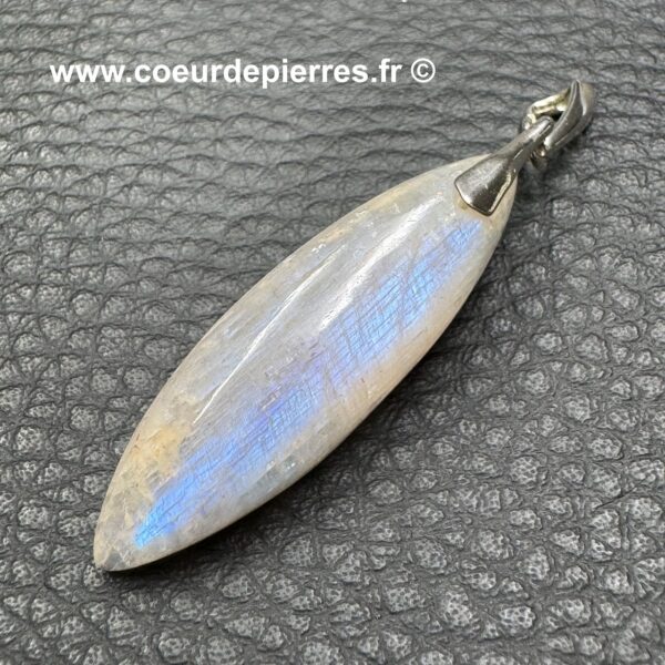Pendentif en Pierre de Lune Adulaire d’Inde (réf ppl11) – Image 3