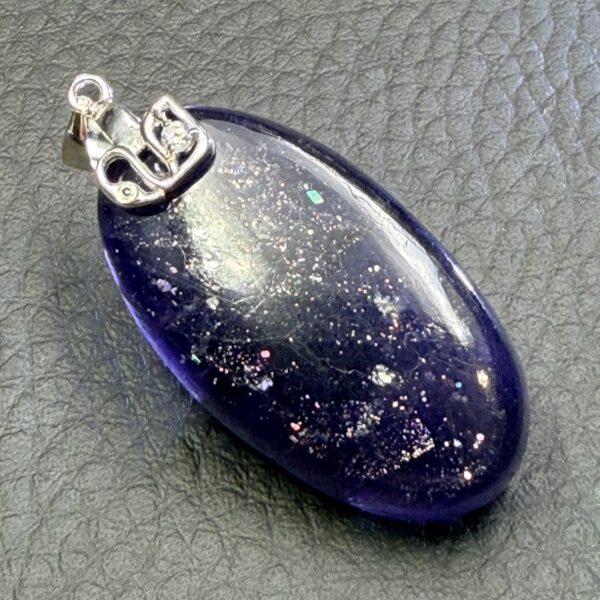 Pendentif en iolite de Madagascar “qualité gemme” (réf pi16) – Image 2