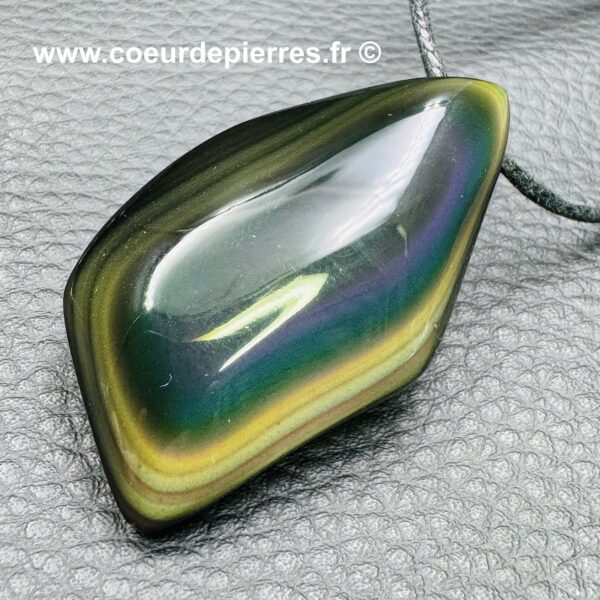 Pendentif Obsidienne Oeil Céleste « suprême » Mexique (réf ooc33) – Image 3