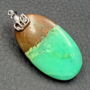 Pendentif en Chrysoprase