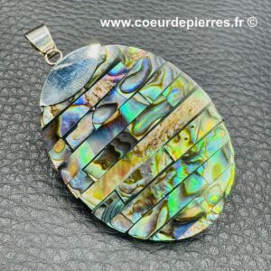 Pendentif en Nacre d'Abalone