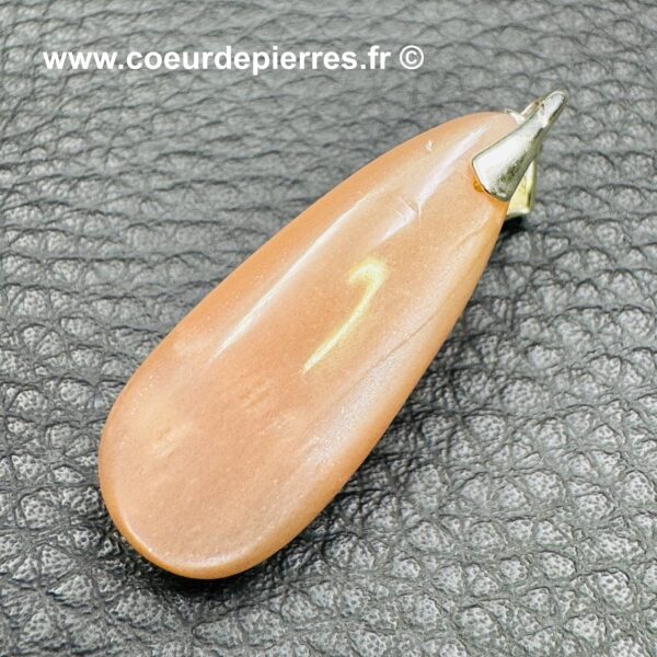 Pendentif en Pierre de Lune Adulaire d’Inde (réf ppl26) – Image 2