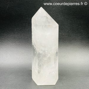 Grand prisme de cristal de roche du Brésil de 0,566Kg (réf cr43)