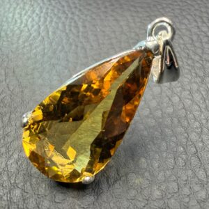 Pendentif citrine gemme