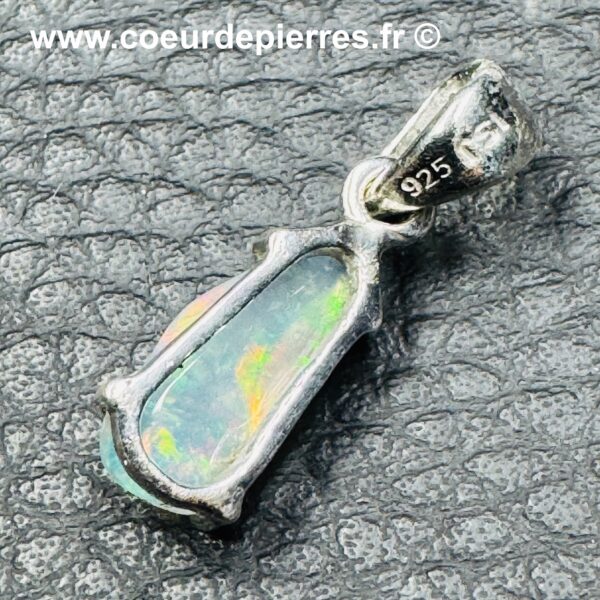 Pendentif en Opale Welo d’Ethiopie (réf poe9) – Image 4