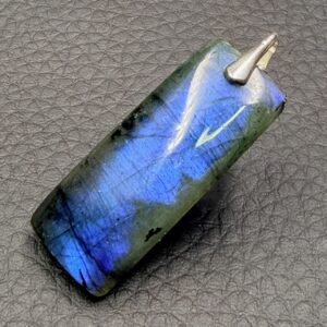 Pendentif Labradorite Bleue Abyssal