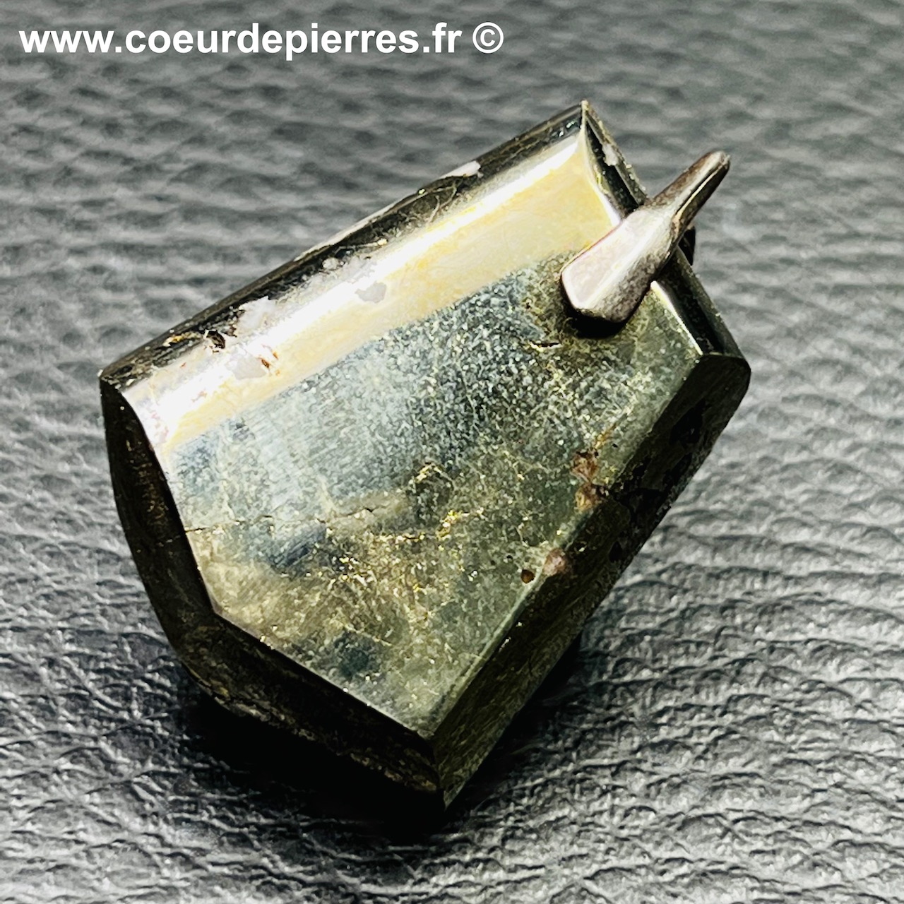 Pendentif en pyrite du Pérou (réf ppy4)