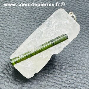 Pendentif en Tourmaline Verte