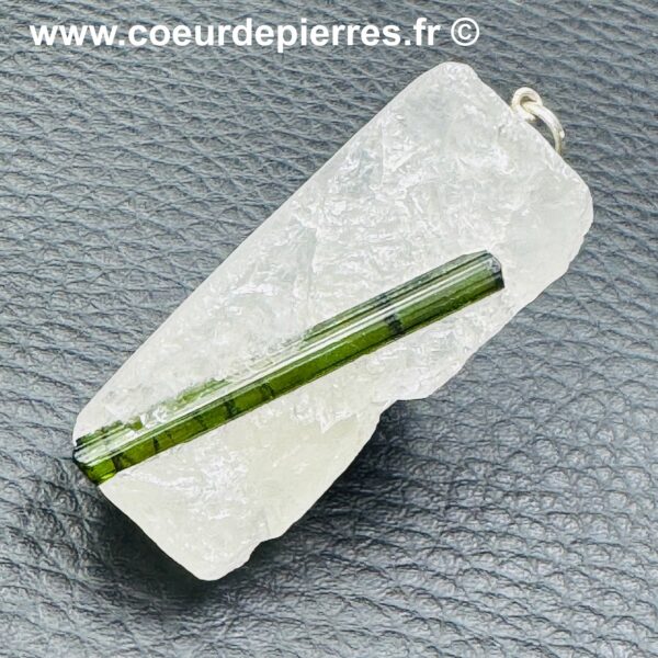 Pendentif en Tourmaline Verte