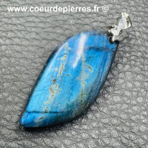 Pendentif Labradorite Bleue Lagon