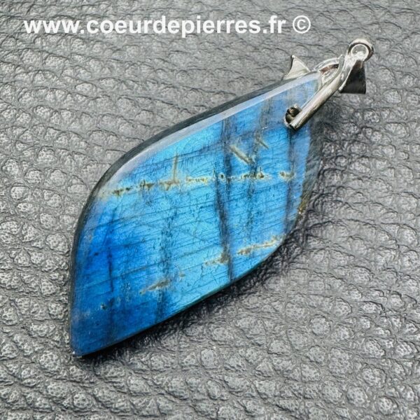 Pendentif Labradorite Bleu Lagon (réf lbl52) – Image 3