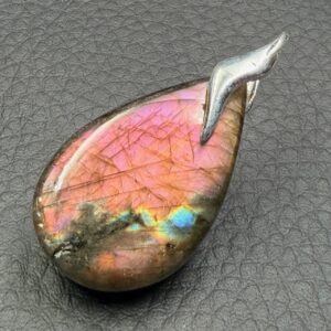 Pendentif Labradorite Violette Spectrolite
