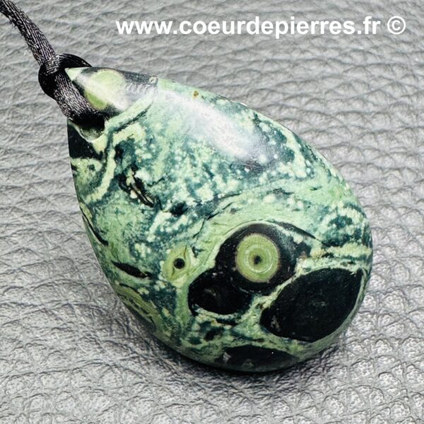 Pendentif Jaspe Kambaba de Madagascar (réf pk4) – Image 3