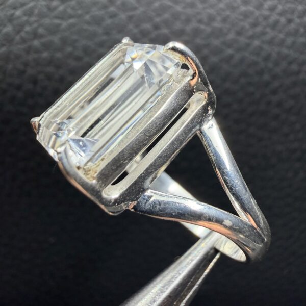 Bague en Cristal de Roche "taille 60" (réf bcr3) – Image 3