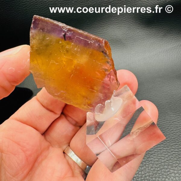 Fluorite de Valzergues, France (réf bfa35) – Image 5