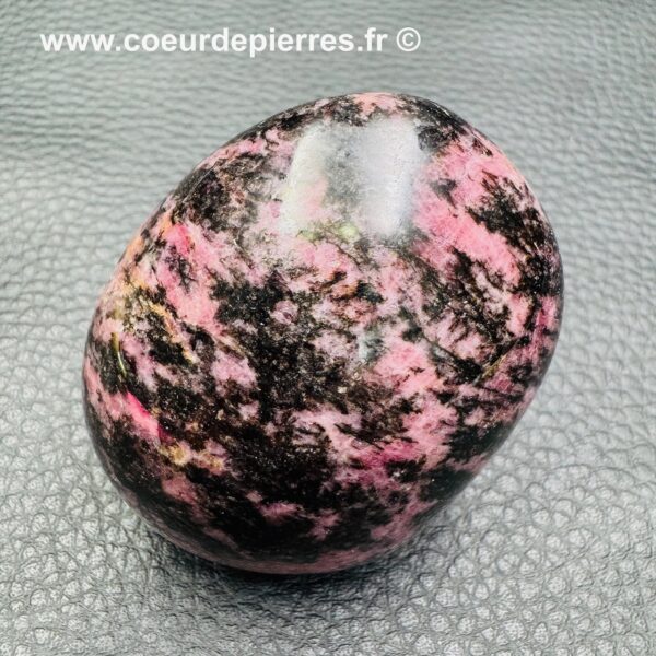 Galet en Rhodonite de Madagascar (réf gr7) – Image 3