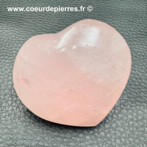 Coeur en Quartz Rose
