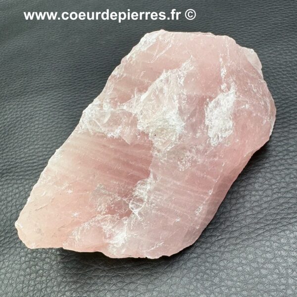 Quartz Rose "Brut" de Madagascar (réf prb1) – Image 2