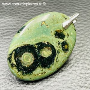 Pendentif jaspe Kambaba de Madagascar (réf pk11)