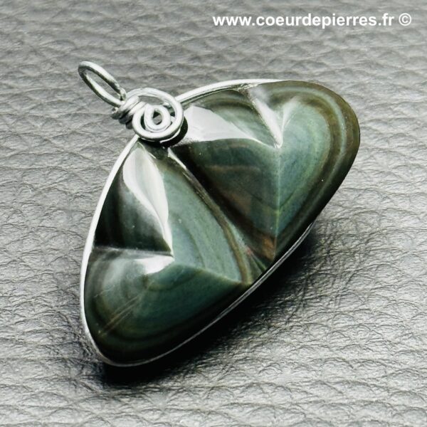 Pendentif Obsidienne Oeil Céleste