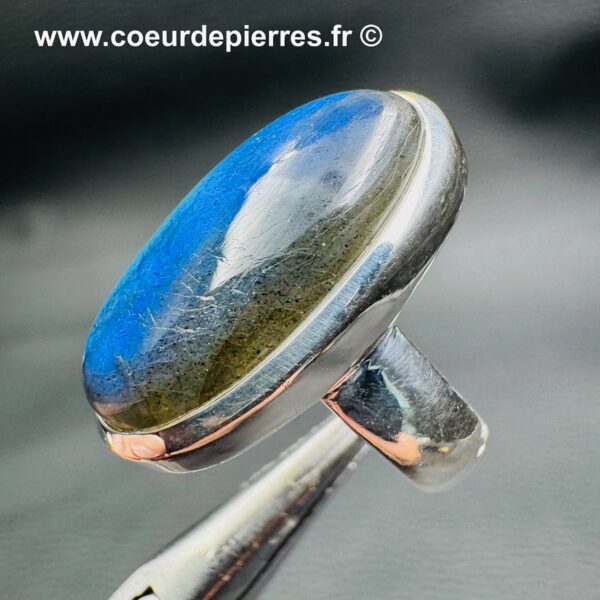 Bague avec labradorite "Taille 53" (réf bla24) – Image 3