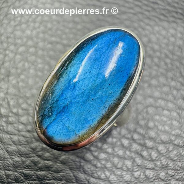 Bague avec labradorite "Taille 53" (réf bla24) – Image 4