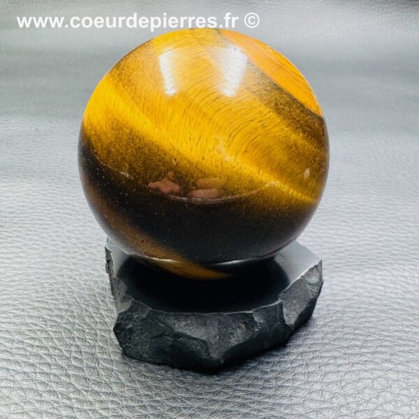 Support pour Sphère en Shungite (petite taille) – Image 3