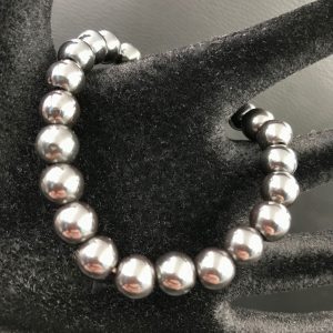 Bracelet en hématite « perles de 8 mm »