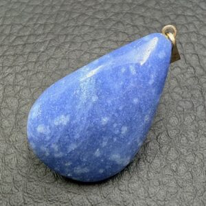 Pendentif en Aventurine Bleue