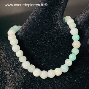 Bracelet en amazonite “perles de 4mm” (taille enfant)