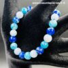 Bracelet Apatite Bleue, Lapis Lazuli et Aigue Marine « perles 8mm » – Image 3