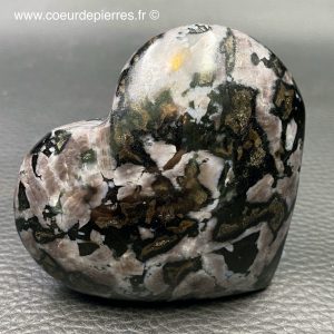 Coeur en gabbro de Madagascar (réf cg3)