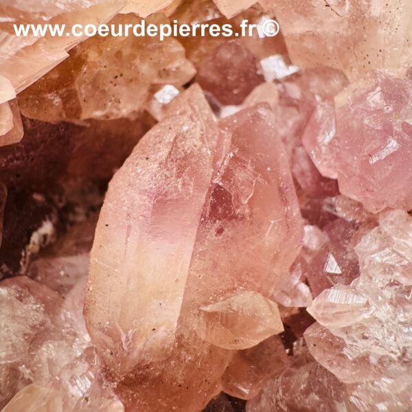 Géode de Quartz rose d'Argentine (réf prb12) – Image 2