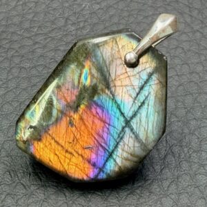 Pendentif labradorite spectrolite