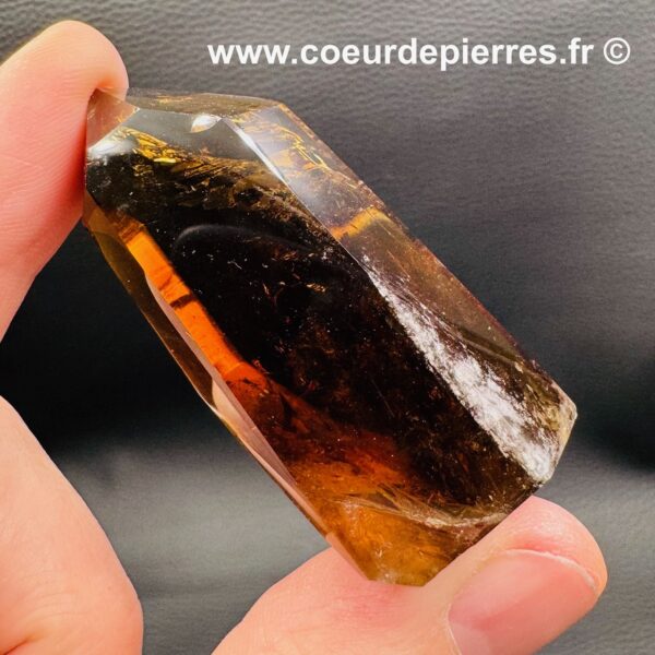 Prisme de Citrine Naturelle Cognac (réf ct35) – Image 5